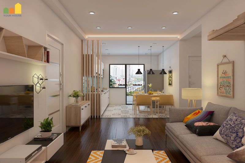 Lựa chọn nội thất cho căn hộ chung cư có không gian nhỏ